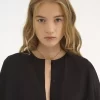 Blusa capa en georgette de seda