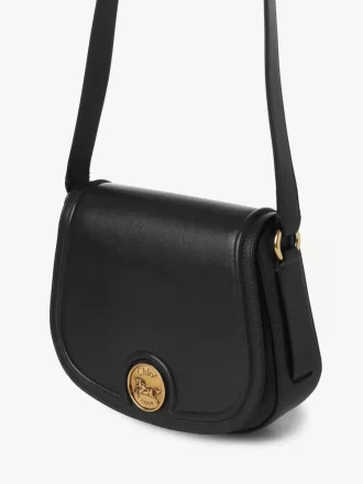 Bolsa de sillín Horse Medal en piel granulada