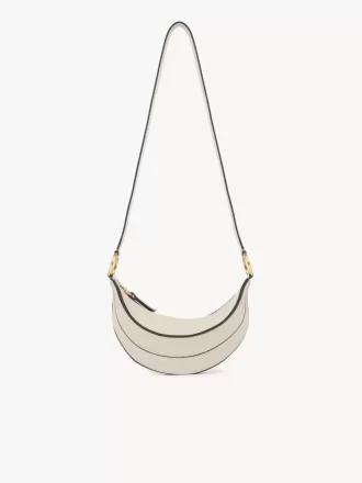 Bolso bandolera Banana de piel granulada