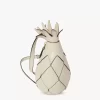 Bolso bandolera de piña en piel granulada Bolso bandolera de piña en piel granulada