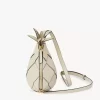 Bolso bandolera de piña en piel granulada Bolso bandolera de piña en piel granulada