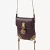 Bolso con solapa y cadena Château Treasures en piel granulada Bolso con solapa y cadena Château Treasures en piel granulada