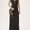 Bolso con solapa y cadena Château Treasures en piel granulada Bolso con solapa y cadena Château Treasures en piel granulada