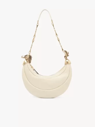 Bolso de hombro Chain Horse en piel granulada
