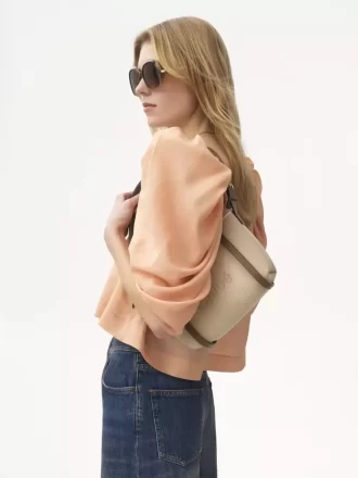 Bolso de hombro Chloé Carry en lona