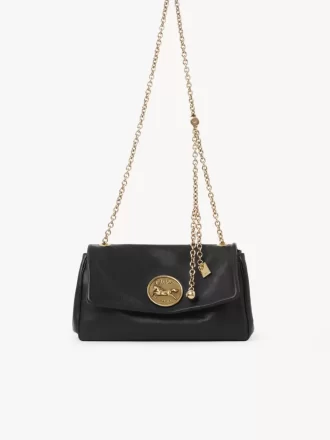 Bolso de hombro Chloé Heritage en piel granulada