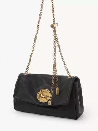 Bolso de hombro Chloé Heritage en piel granulada
