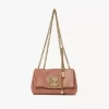 Bolso de hombro pequeño Chloé Heritage de piel granulada Bolso de hombro pequeño Chloé Heritage de piel granulada