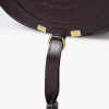 Bolso de sillín Marcie en piel brillante