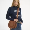 Bolso de sillín Marcie en piel granulada Bolso de sillín Marcie en piel granulada