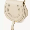 Bolso de sillín Marcie en piel granulada Bolso de sillín Marcie en piel granulada