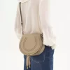 Bolso de sillín Marcie en piel granulada Bolso de sillín Marcie en piel granulada