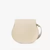 Bolso de sillín Marcie en piel granulada Bolso de sillín Marcie en piel granulada