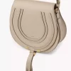 Bolso de sillín Marcie en piel granulada Bolso de sillín Marcie en piel granulada