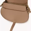 Bolso de sillín Marcie en piel granulada Bolso de sillín Marcie en piel granulada