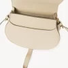 Bolso de sillín Marcie en piel granulada Bolso de sillín Marcie en piel granulada