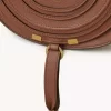 Bolso de sillín Marcie en piel granulada Bolso de sillín Marcie en piel granulada