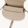 Bolso de sillín Marcie en piel granulada Bolso de sillín Marcie en piel granulada
