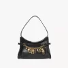Bolso hobo Chloé Charms de piel brillante Bolso hobo Chloé Charms de piel brillante
