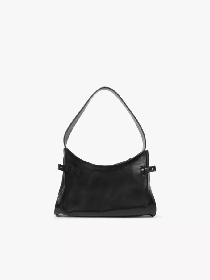 Bolso hobo Chloé Charms de piel brillante Bolso hobo Chloé Charms de piel brillante