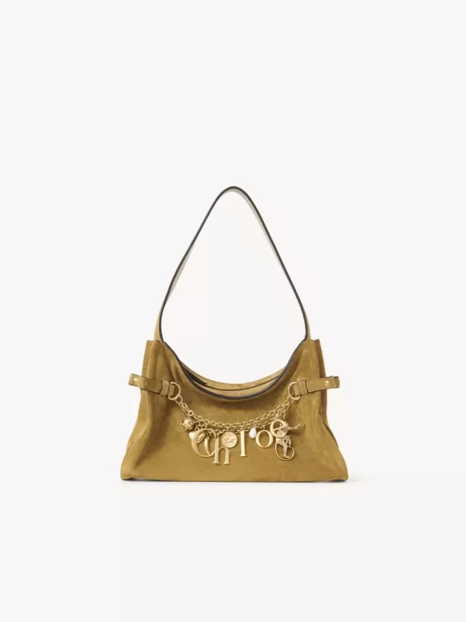 Bolso hobo Chloé Charms en piel de ante Bolso hobo Chloé Charms en piel de ante
