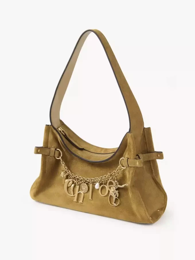 Bolso hobo Chloé Charms en piel de ante Bolso hobo Chloé Charms en piel de ante
