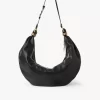 Bolso Hobo de pulsera grande en piel granulada Bolso Hobo de pulsera grande en piel granulada