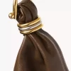 Bolso Hobo de pulsera grande en piel granulada Bolso Hobo de pulsera grande en piel granulada