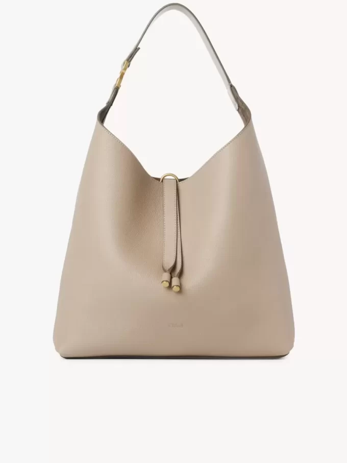 Bolso hobo Marcie en piel granulada
