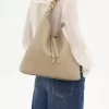 Bolso hobo Marcie en piel granulada