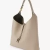 Bolso hobo Marcie en piel granulada