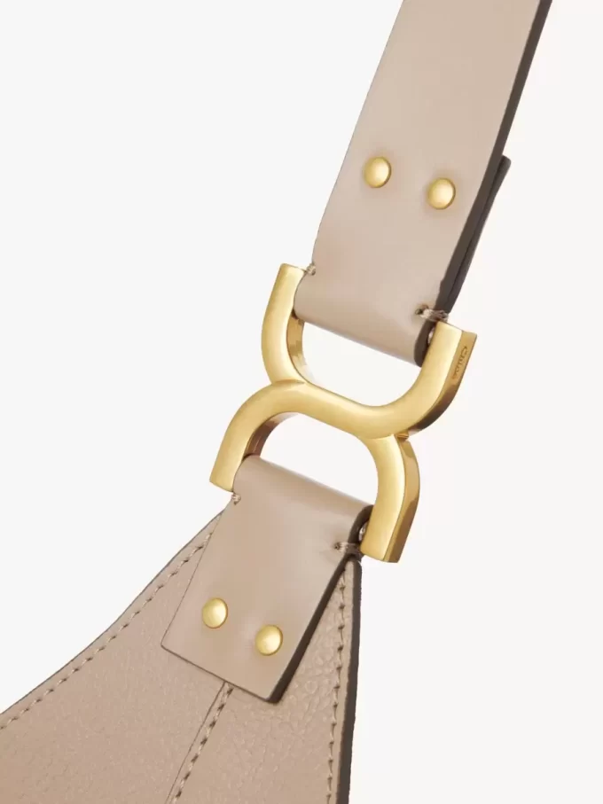 Bolso hobo Marcie en piel granulada