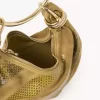 Bolso hobo mini pulsera en piel de ante y piel de serpiente Bolso hobo mini pulsera en piel de ante y piel de serpiente