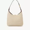 Bolso hobo pequeño Marcie en fibras efecto rafia