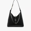 Bolso hobo pequeño Marcie en piel brillante