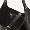 Bolso hobo pequeño Marcie en piel brillante