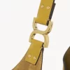 Bolso hobo pequeño Marcie en piel de ante