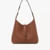 Bolso hobo pequeño Marcie en piel granulada