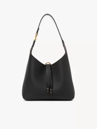 Bolso hobo pequeño Marcie en piel granulada
