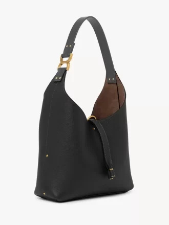 Bolso hobo pequeño Marcie en piel granulada