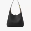 Bolso hobo pequeño Marcie en piel granulada