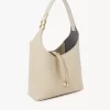 Bolso hobo pequeño Marcie en piel granulada