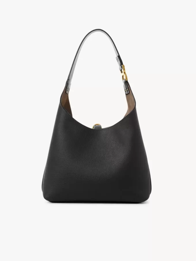 Bolso hobo pequeño Marcie en piel granulada