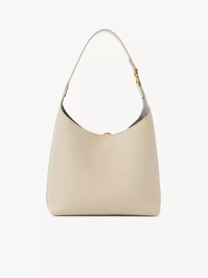 Bolso hobo pequeño Marcie en piel granulada