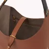 Bolso hobo pequeño Marcie en piel granulada