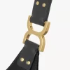 Bolso hobo pequeño Marcie en piel granulada