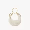 Bolso hobo pequeño tipo pulsera en crochet