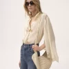 Bolso hobo pequeño tipo pulsera en crochet
