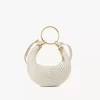 Bolso hobo pequeño tipo pulsera en crochet