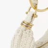 Bolso hobo pequeño tipo pulsera en crochet